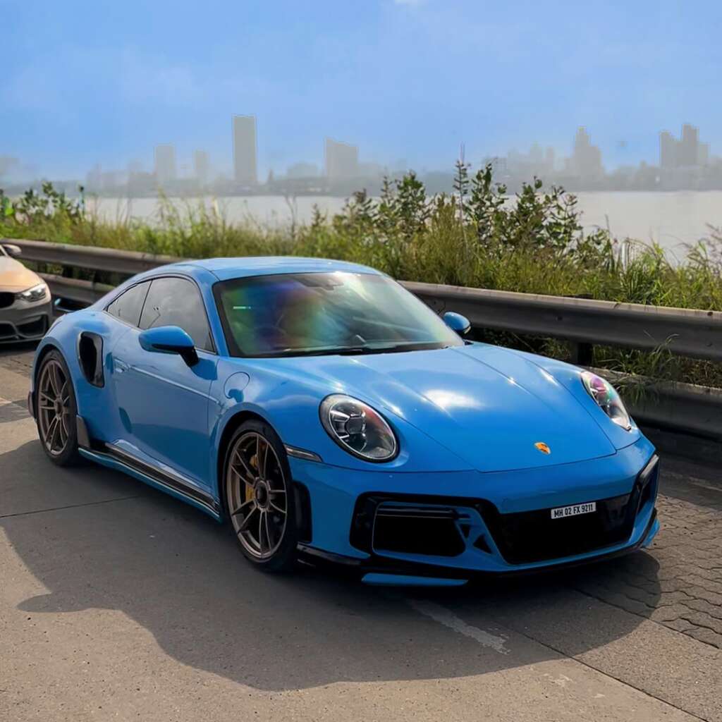 Modified Porsche 911 Turbo S.  